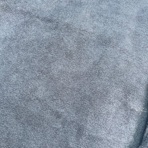 Denver HayeS Classic for Mens suede  dress shirt. size M/ CHARCOAL - Picture 2 of 5